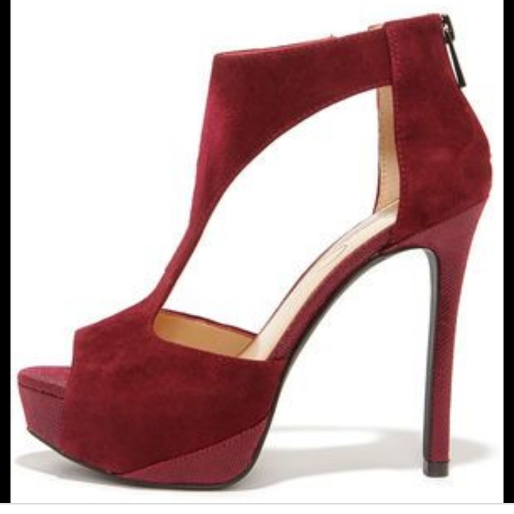 JS-Carideo platform Sandal NWOB